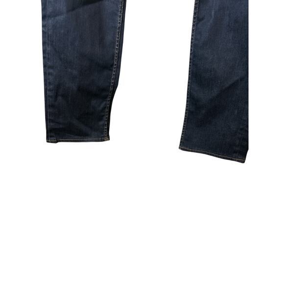 Hudson Men's Byron Five Pocket Straight Leg Jeans Blue Cotton Size 33 - Picture 4 of 6